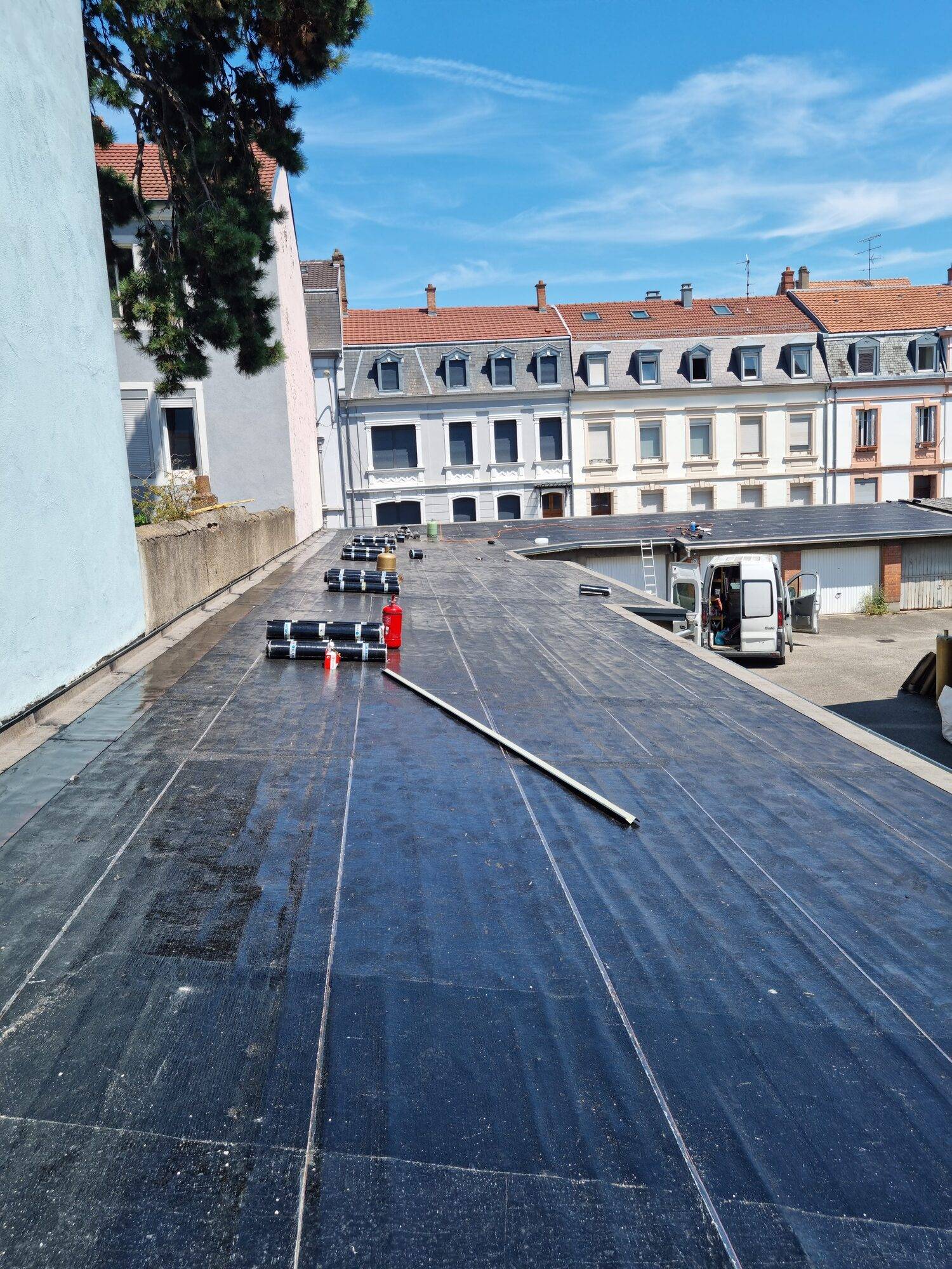 Quelle membrane choisir pour l&#8217;étanchéité d&#8217;un toit plat ? Riedisheim